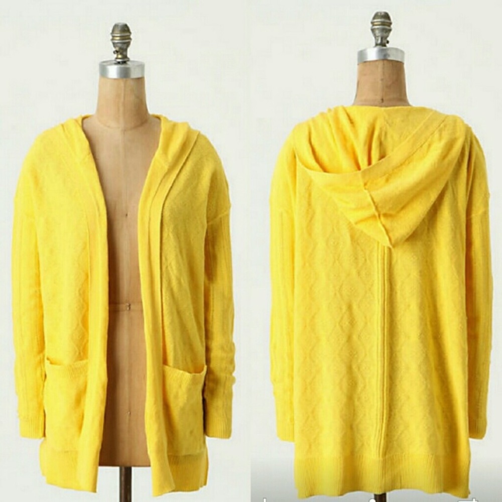 Anthropologie Sparrow Crystal Coast Cardigan